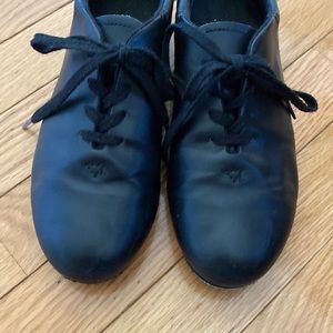 Capezio Teletone Tap Shoe women’s size 8, black leather